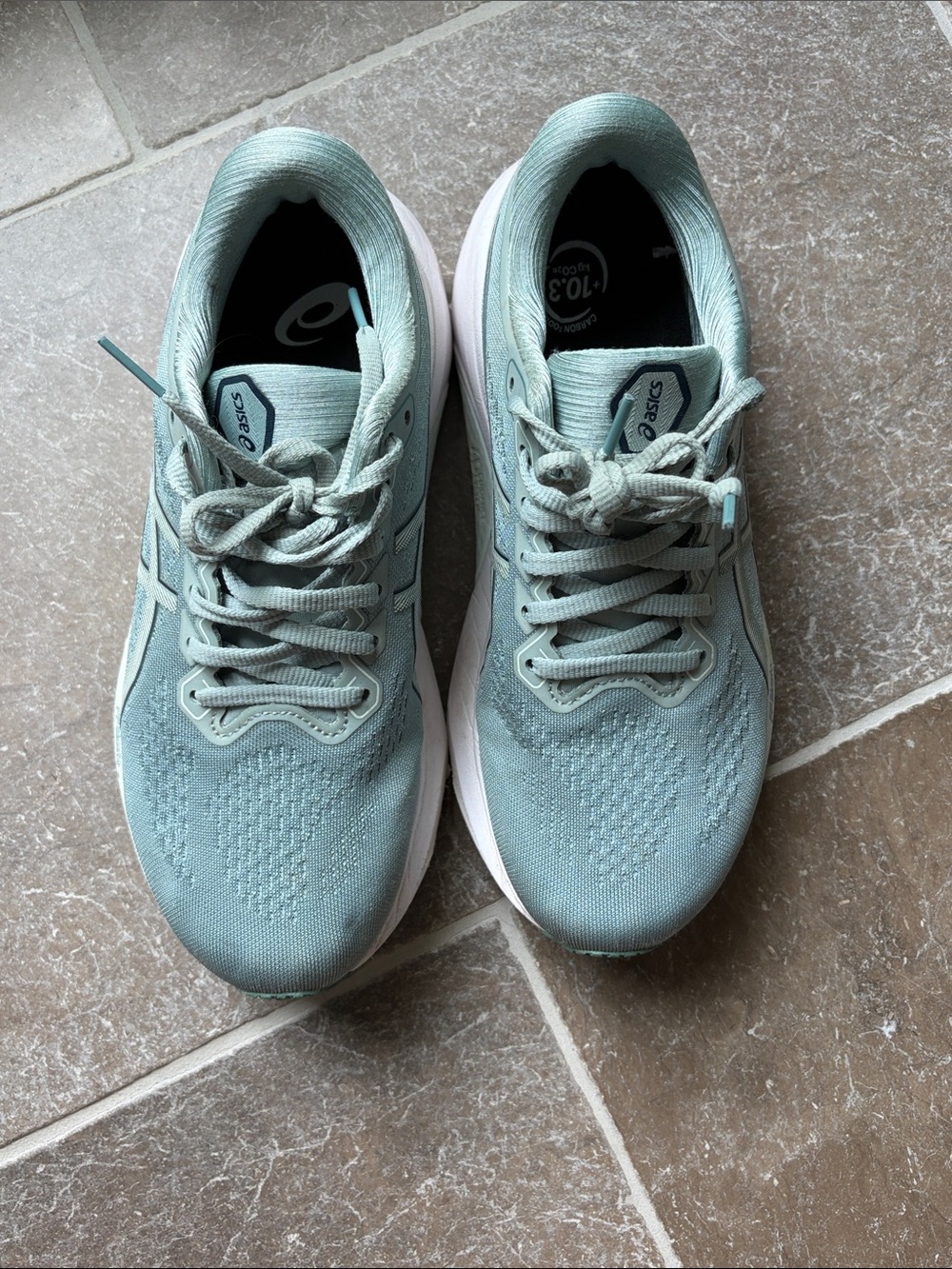 ASICS Women's gel kayano mint Green Athletic Running Shoes 8 GT-2000